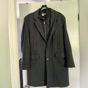 Marc New York Andrew Marc Men’s Wool Overcoat Medium